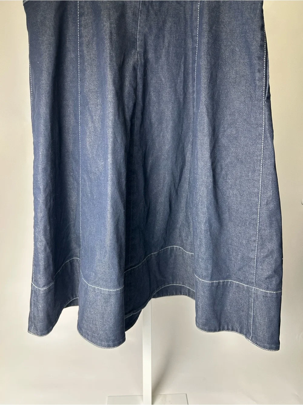 Donna Karan Blue Denim Dress - Picture 7 of 8